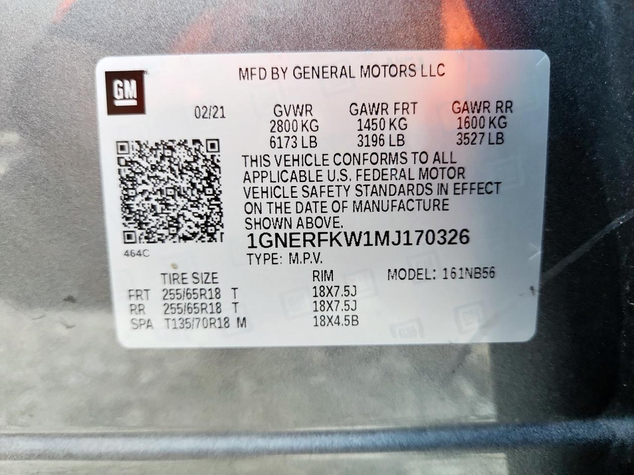 CHEVROLET TRAVERSE LS