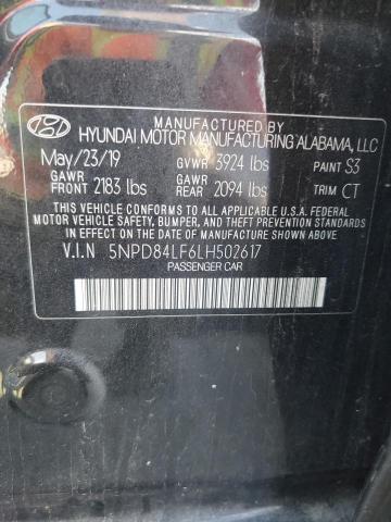 2020 HYUNDAI ELANTRA SE 5NPD84LF6LH502617