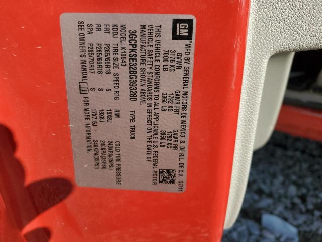 2011 CHEVROLET SILVERADO #3282564906