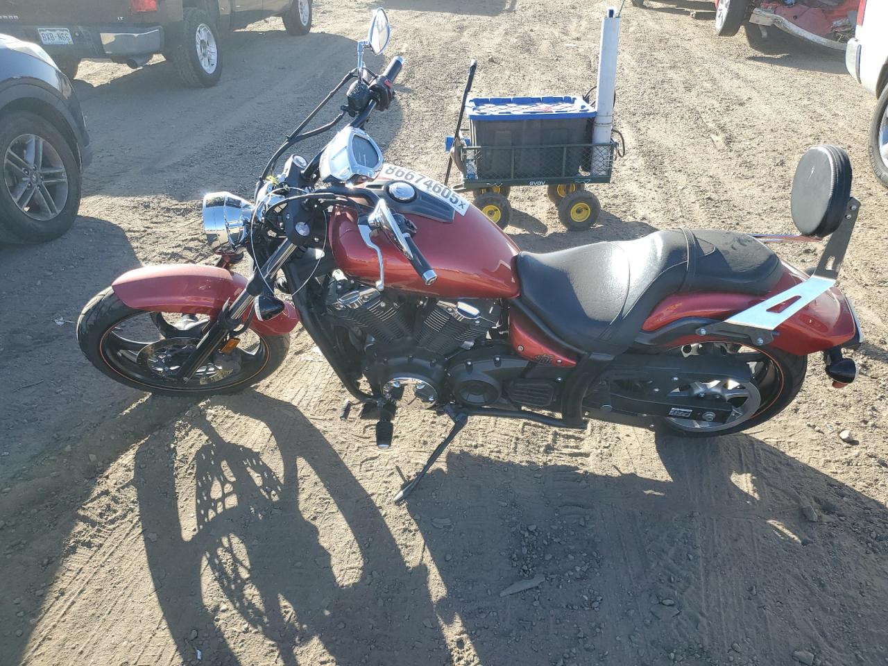 Lot #3285901584 2012 YAMAHA XVS1300 CU