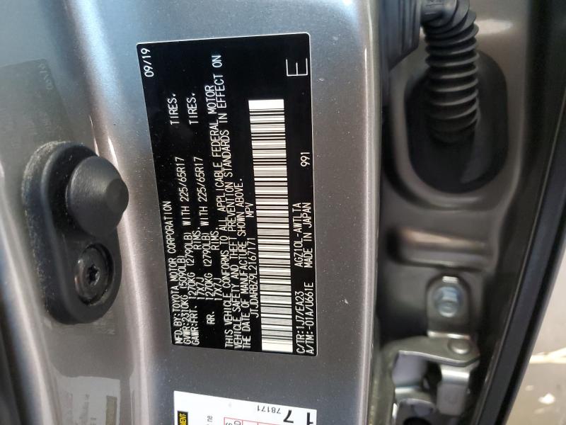 2020 LEXUS NX 300 - JTJDARBZ9L2167171