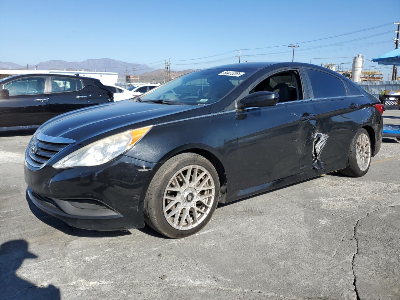 Lot #3285640298 2014 HYUNDAI SONATA GLS