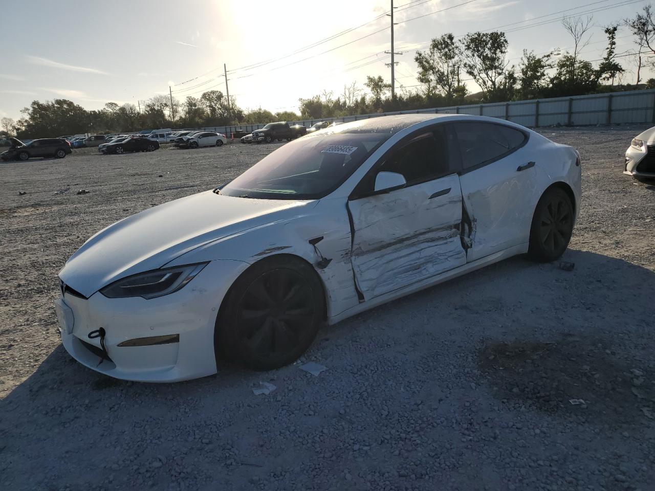 Lot #3304522464 2021 TESLA MODEL S