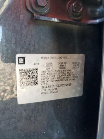 2018 CHEVROLET MALIBU LS 1G1ZB5ST3JF205499