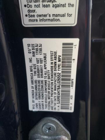 2010 HONDA CR-V EXL #3300657919