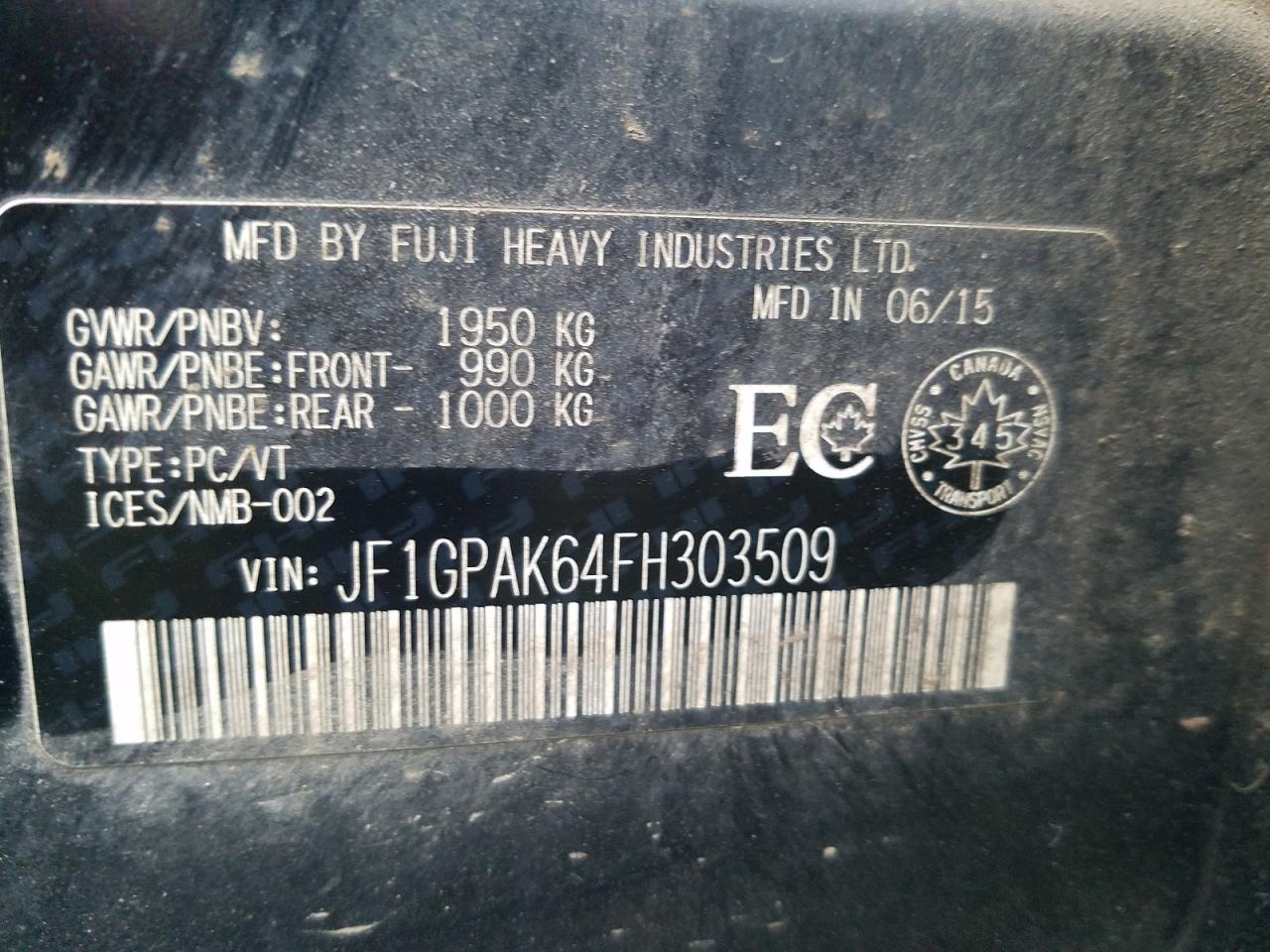 SUBARU IMPREZA PREMIUM PLUS