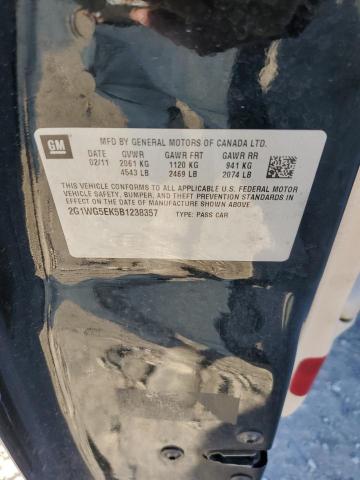 2011 CHEVROLET IMPALA LT - 2G1WG5EK5B1238357