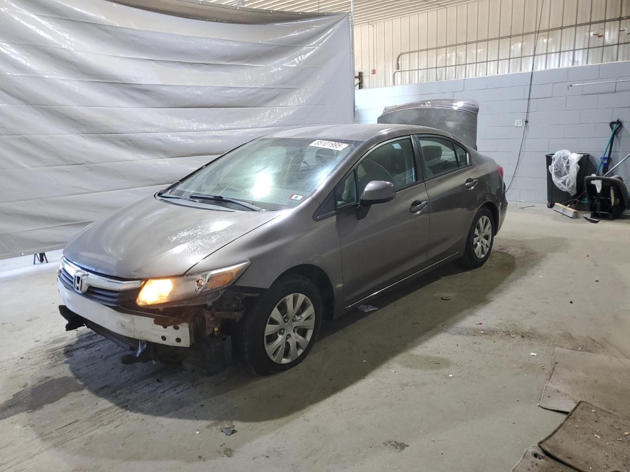 Lot #3269085087 2012 HONDA CIVIC LX