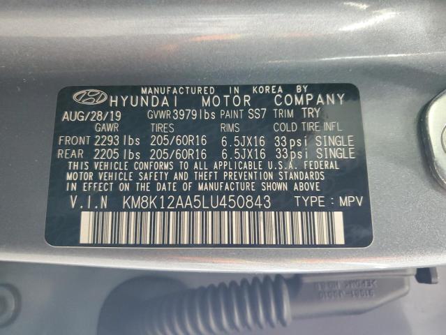2020 HYUNDAI KONA SE #3305662718