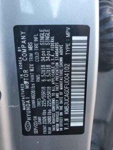 2015 HYUNDAI TUCSON LIM - KM8JUCAG0FU004102