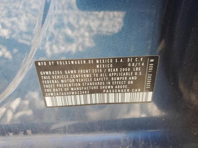 2015 VOLKSWAGEN GOLF TDI - 3VW2A7AU4FM023462