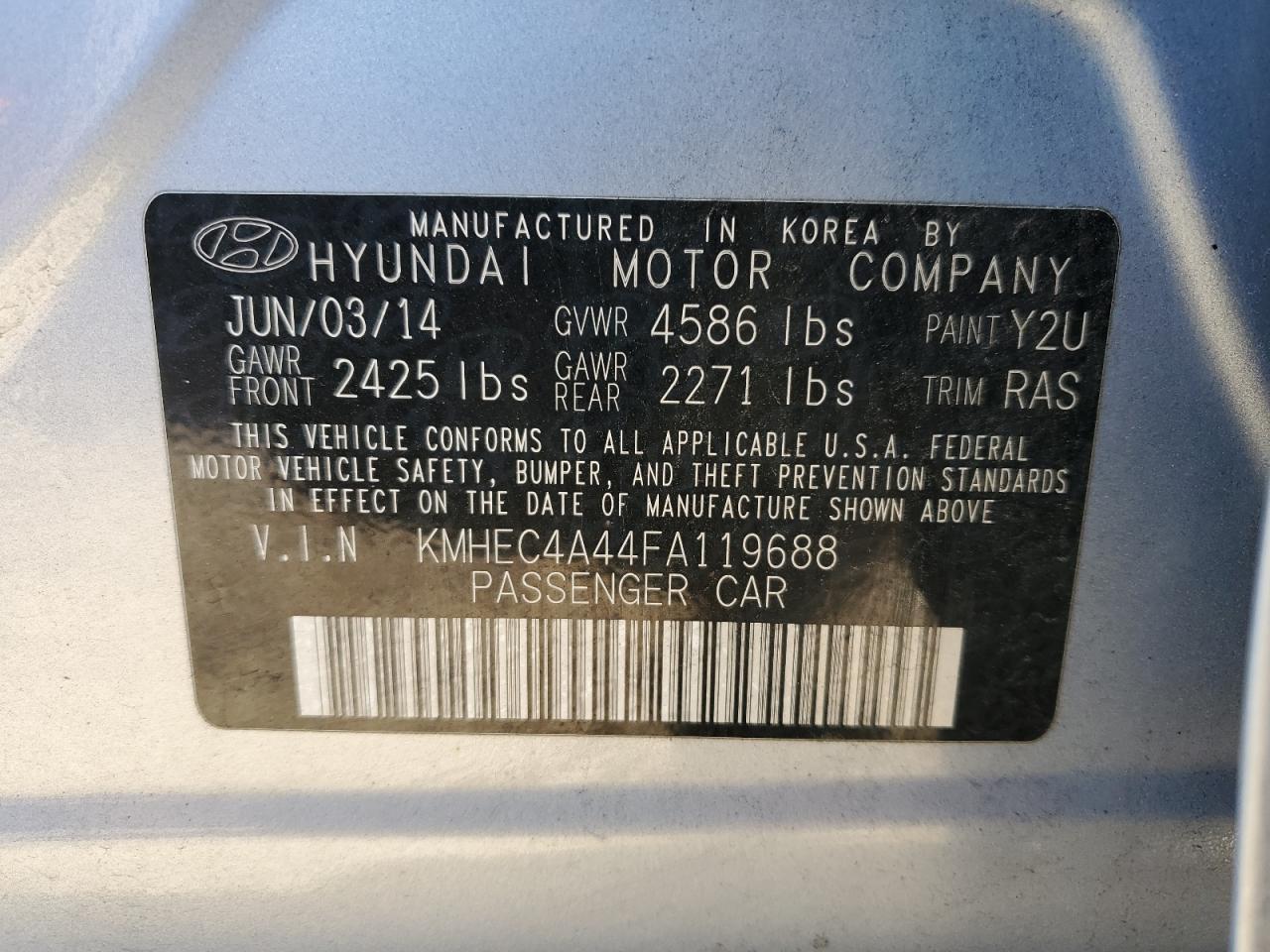 HYUNDAI SONATA HYBRID