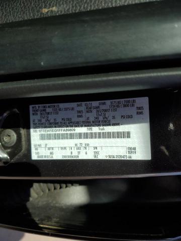 2015 FORD F150 SUPER - 1FTEW1EG1FFA89809