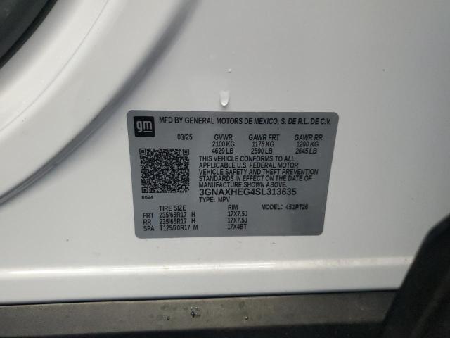 2025 CHEVROLET EQUINOX LT - 3GNAXHEG4SL313635