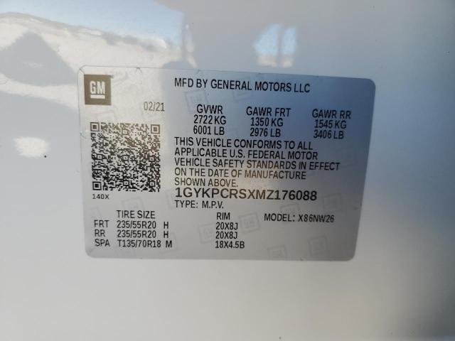 2021 CADILLAC XT6 PREMIU 1GYKPCRSXMZ176088