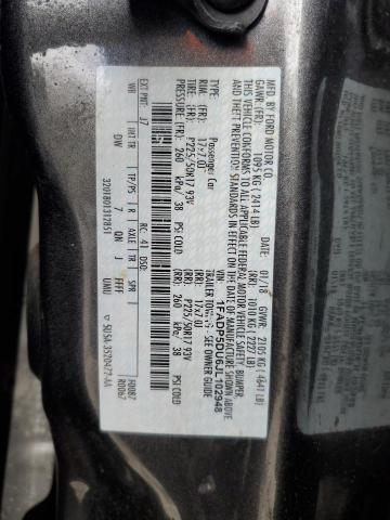 2018 FORD C-MAX TITA 1FADP5DU6JL102948