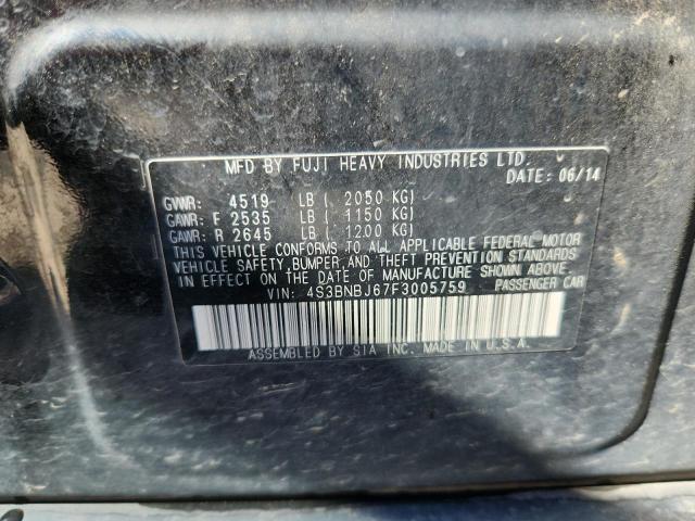 2015 SUBARU LEGACY 2.5 - 4S3BNBJ67F3005759