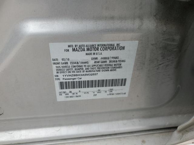 2010 MAZDA 6 I - 1YVHZ8BH3A5M32557