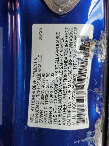 2025 HONDA ACCORD HYB #3303968690