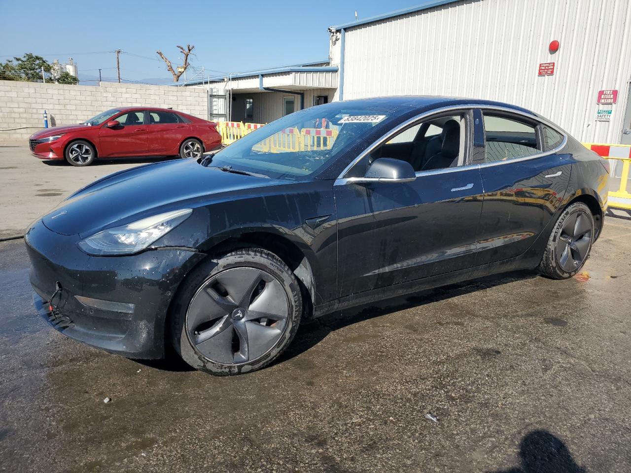 Lot #3258817852 2018 TESLA MODEL 3