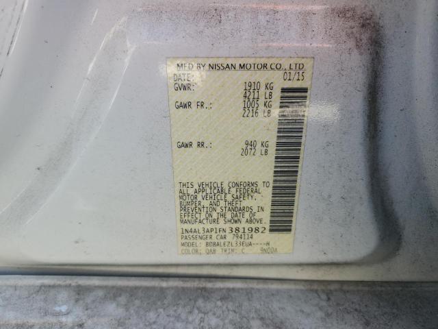 2015 NISSAN ALTIMA 2.5 #3278674727