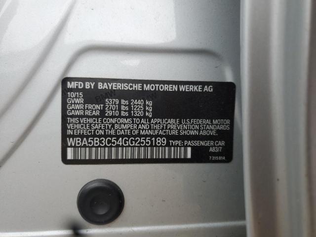 2016 BMW 535 XI WBA5B3C54GG255189