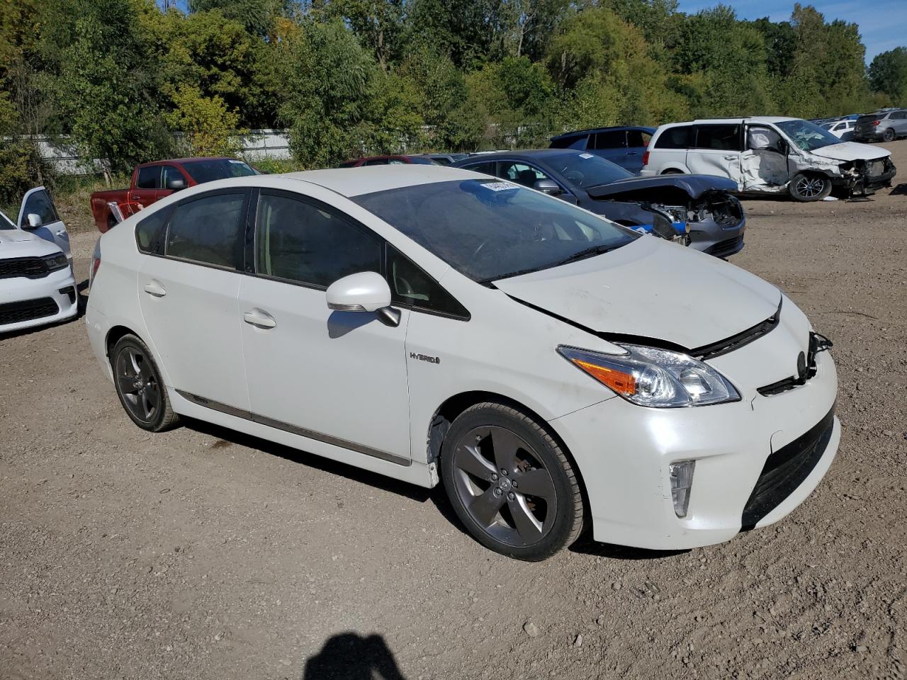 Lot #3278644949 2015 TOYOTA PRIUS