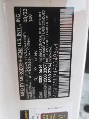 2023 MERCEDES-BENZ GLE 450 4M 4JGFB5KB4PA949664