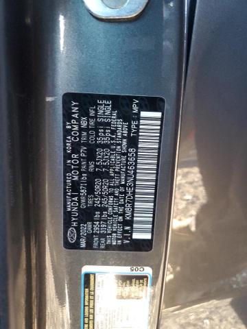 2022 HYUNDAI PALISADE C - KM8R7DHE3NU463658