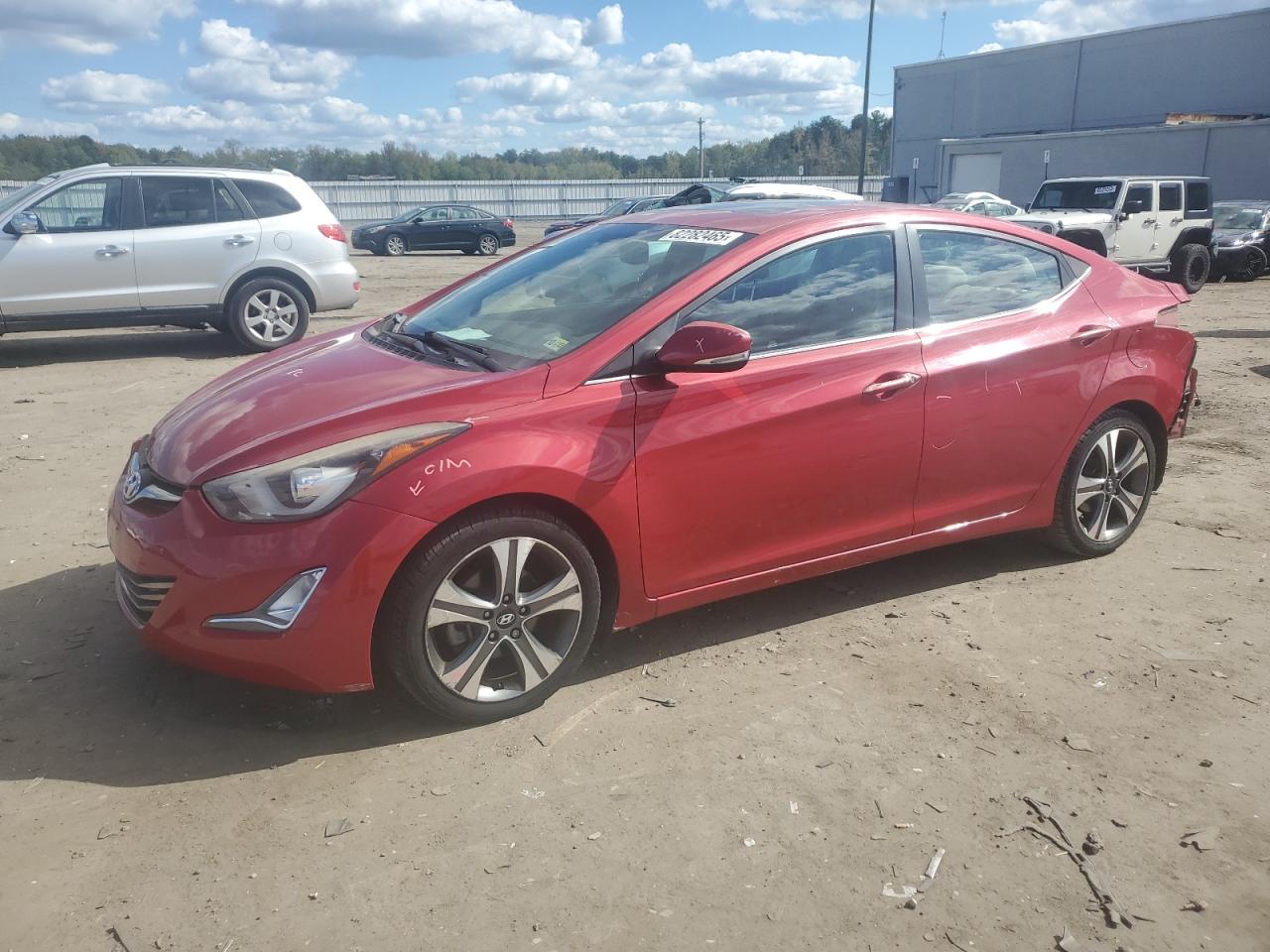  Salvage Hyundai ELANTRA