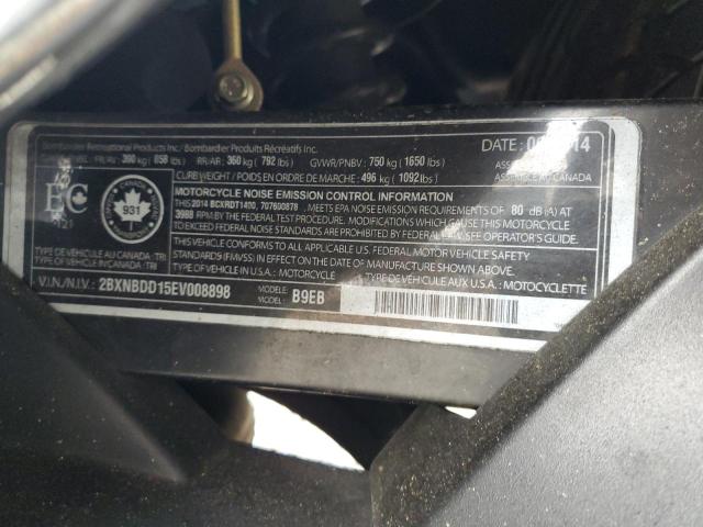 2014 CAN-AM CAN-AM SPYDER - 2BXNBDD15EV008898