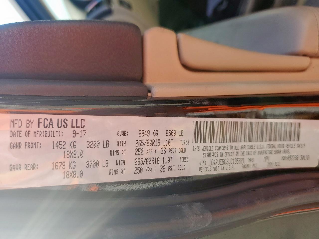 JEEP GRAND CHEROKEE LIMITED