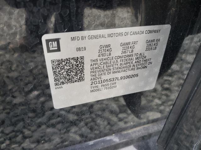 2020 CHEVROLET IMPALA PRE - 2G1105S37L9100205