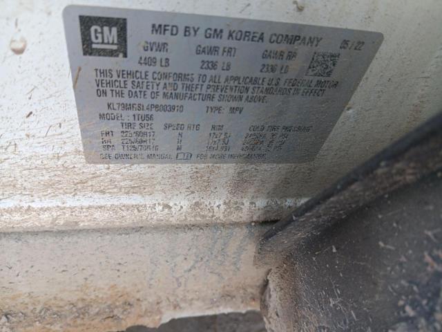 2023 CHEVROLET TRAILBLAZE KL79MRSL4PB003910