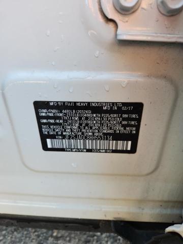 2017 SUBARU FORESTER 2 - JF2SJAGC8HH553134