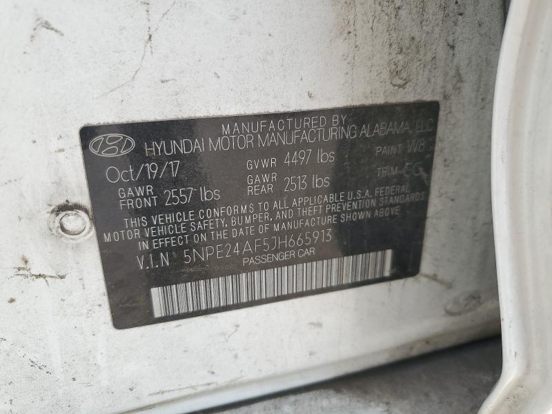 2018 HYUNDAI SONATA SE - 5NPE24AF5JH665913