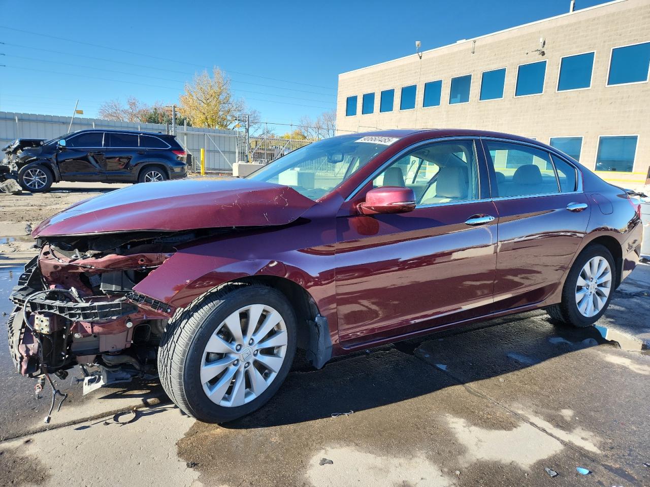 Lot #3284381077 2014 HONDA ACCORD EXL