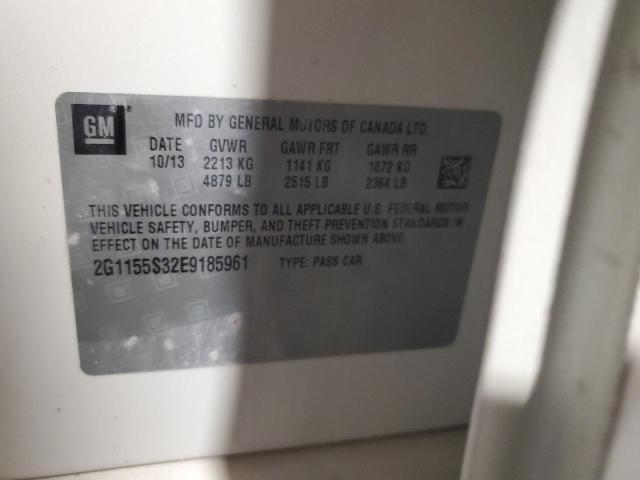 2014 CHEVROLET IMPALA LTZ - 2G1155S32E9185961