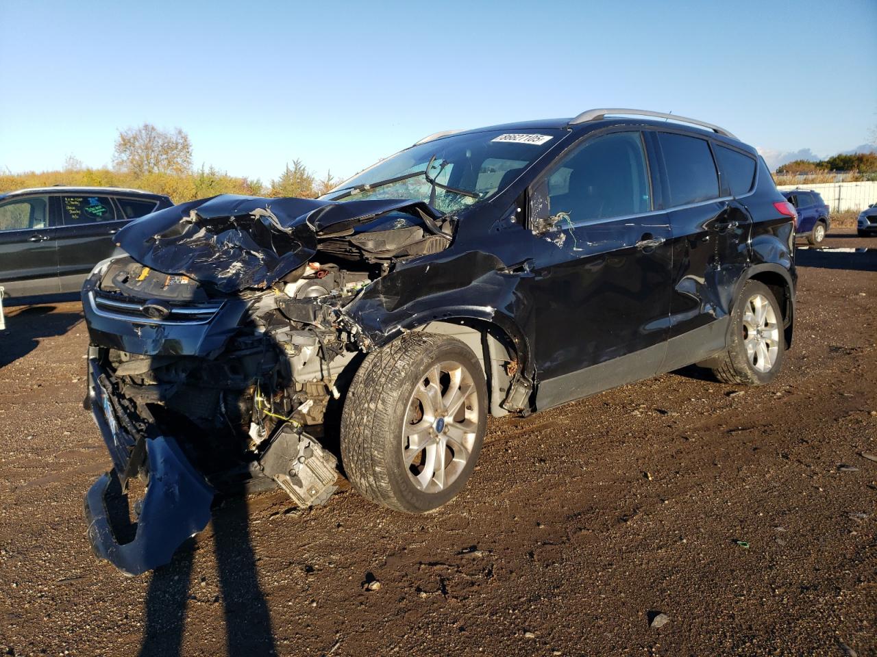 Lot #3316780421 2014 FORD ESCAPE TIT