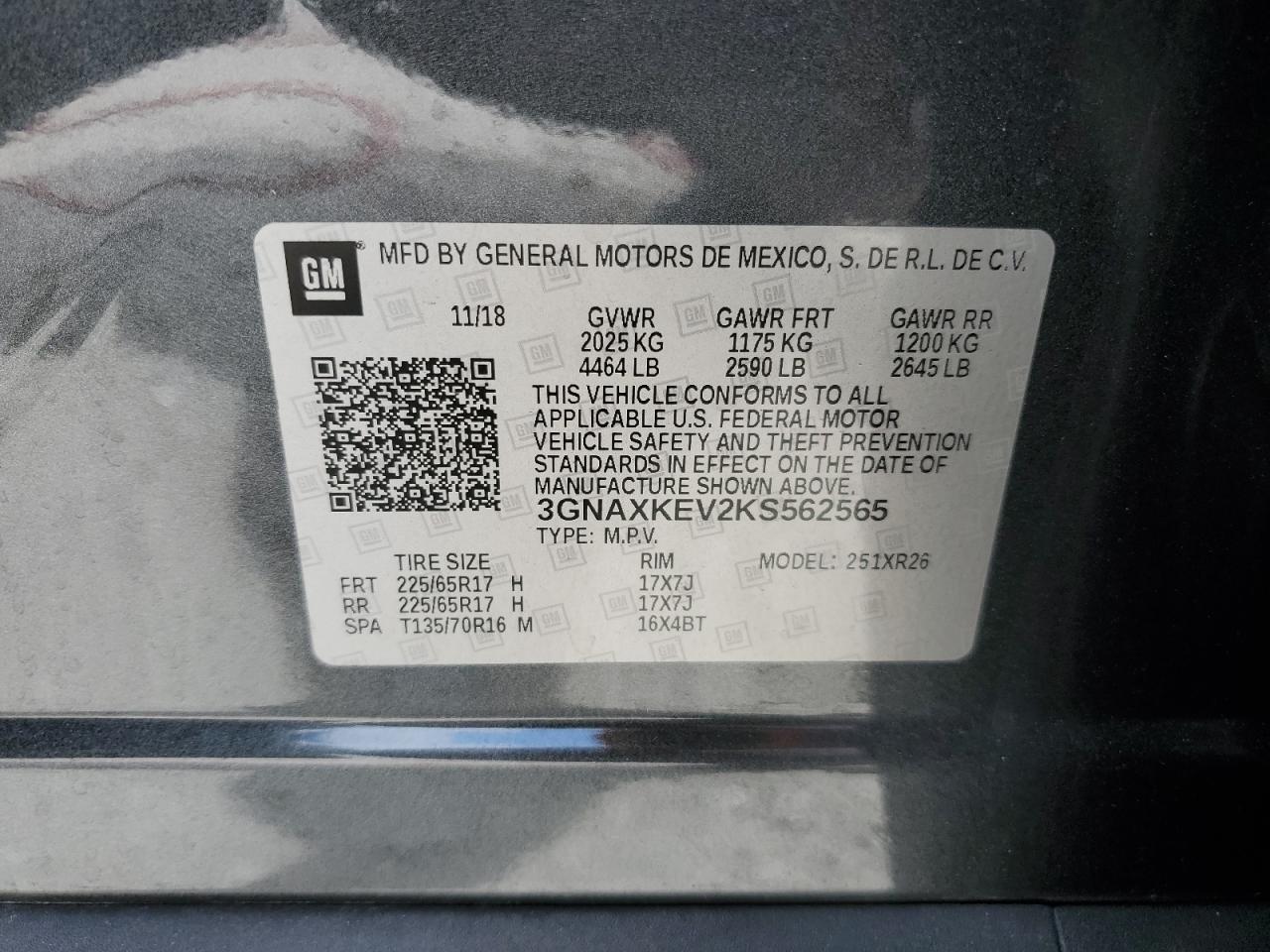 CHEVROLET EQUINOX LT