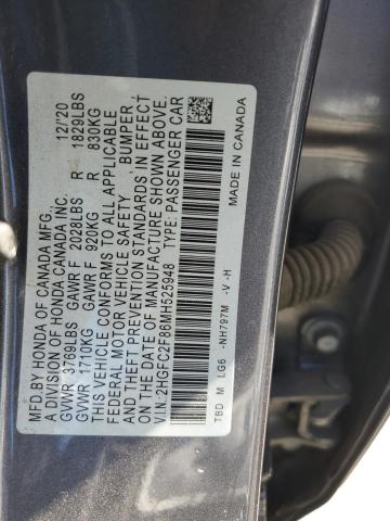 2021 HONDA CIVIC SPOR #3308522603