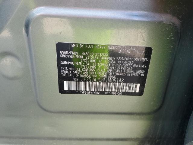 2014 SUBARU FORESTER 2 - JF2SJAJC8EH405148