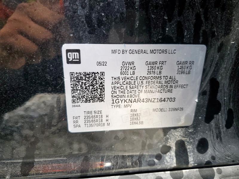 2022 CADILLAC XT5 LUXURY #3309179618