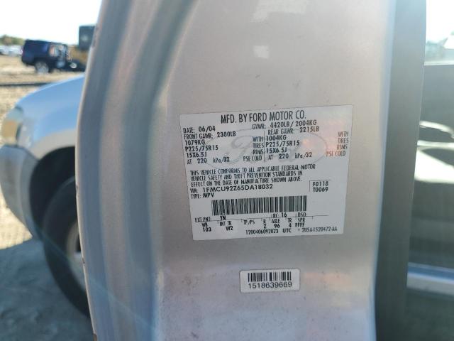 2005 FORD ESCAPE XLS #3294487517