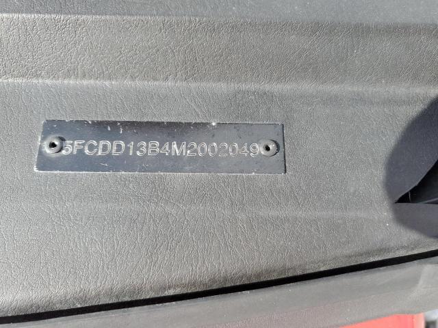 2021 TOMB E-MERGE - 5FCDD13B4M2002049