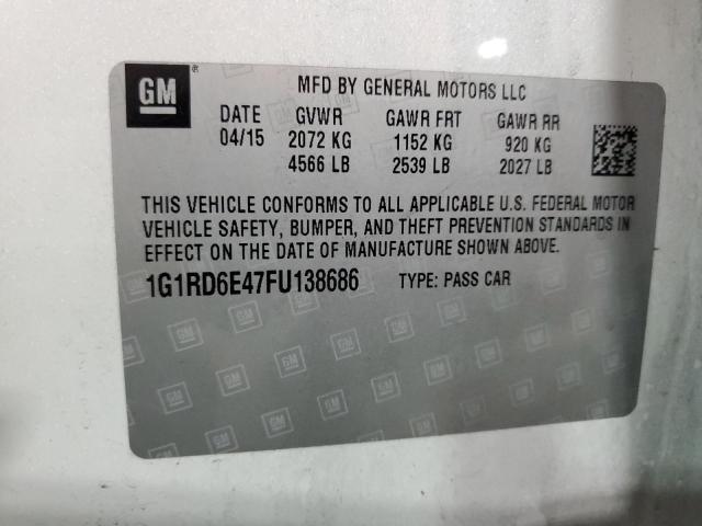 2015 CHEVROLET VOLT #3282543874