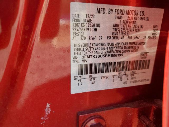 2023 FORD MUSTANG MACH-E PREMIUM - 3FMTK3SU5PMB06195