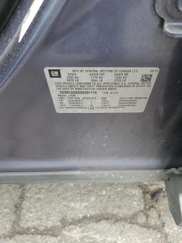 2013 CHEVROLET EQUINOX LT - 2GNFLEEKXD6381174