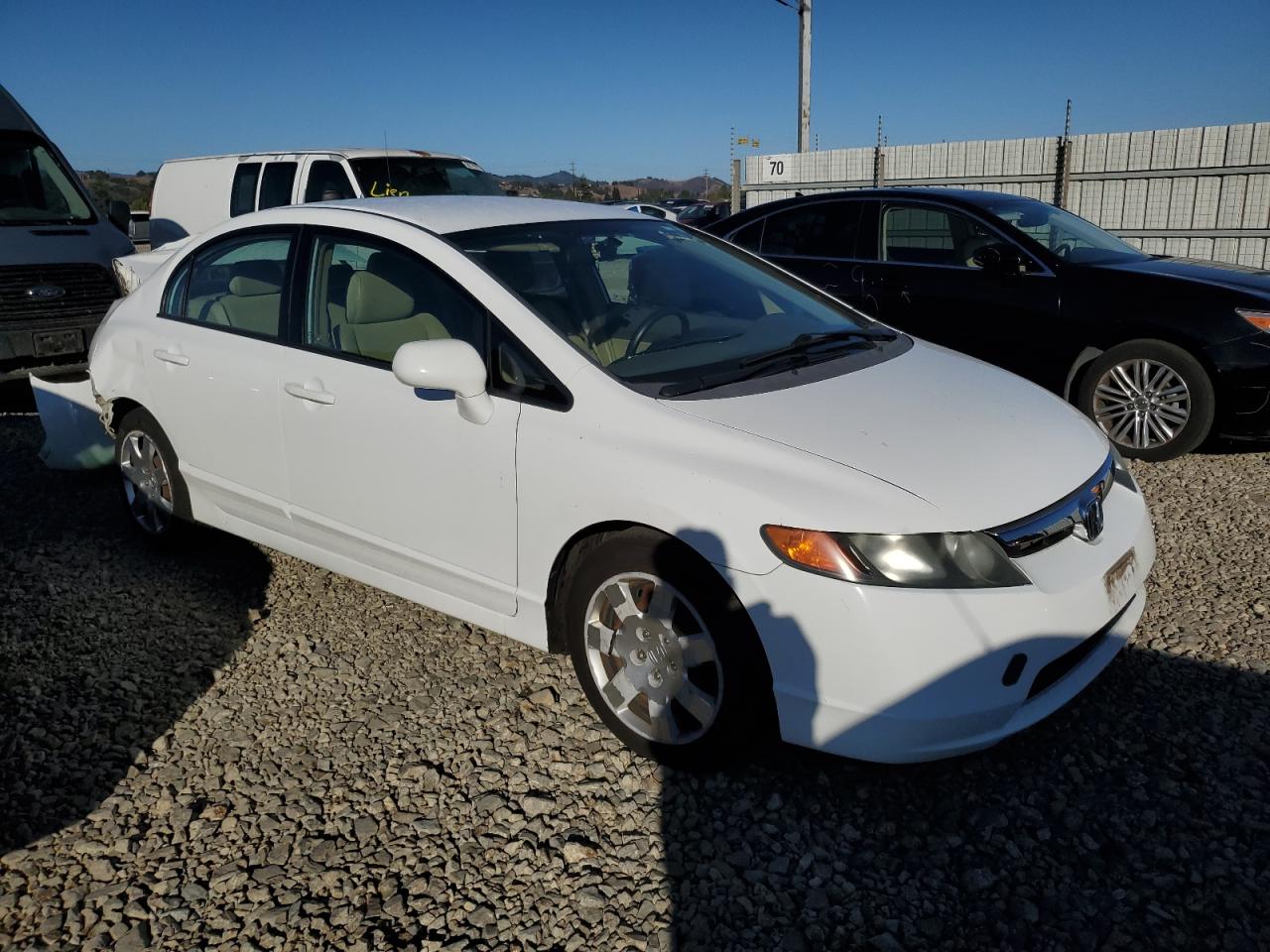 Lot #3284728593 2008 HONDA CIVIC LX
