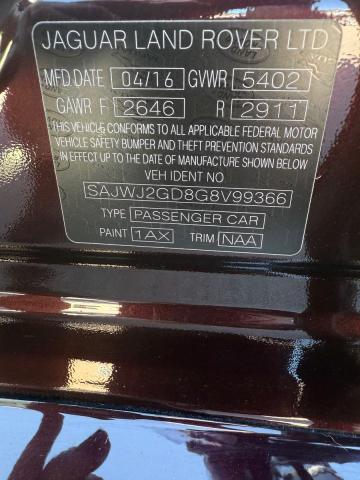 2016 JAGUAR XJL PORTFO - SAJWJ2GD8G8V99366